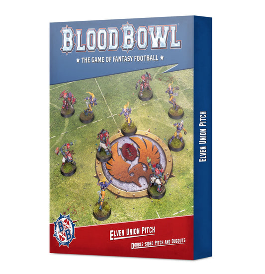 Blood Bowl Elven Union Pitch &amp; Dugouts