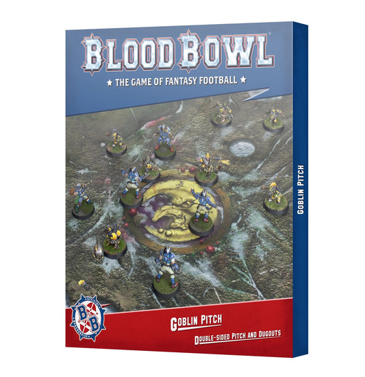 Blood Bowl Goblin Pitch &amp; Dugouts