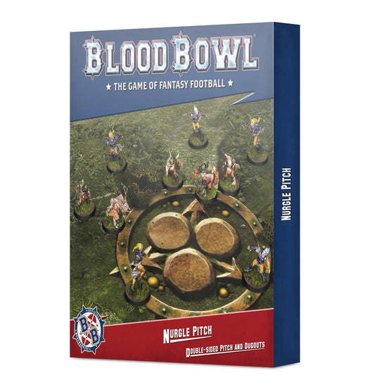 Blood Bowl Nurgle Team Pitch &amp; Dugouts