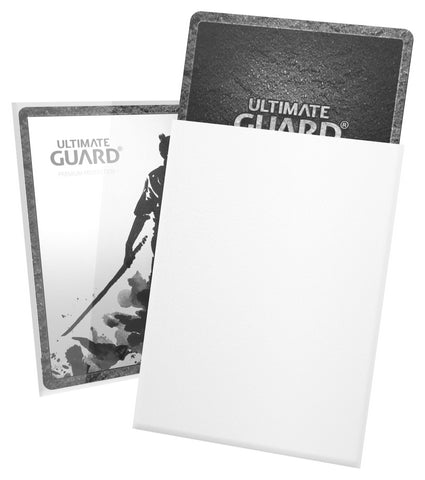 Ultimate Guard Katana Sleeves Standard Size (White)