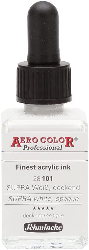 Aero Color Prof 28ml Supra-White, Opaque