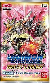 Digimon Card Game- Great Legend Booster Pack