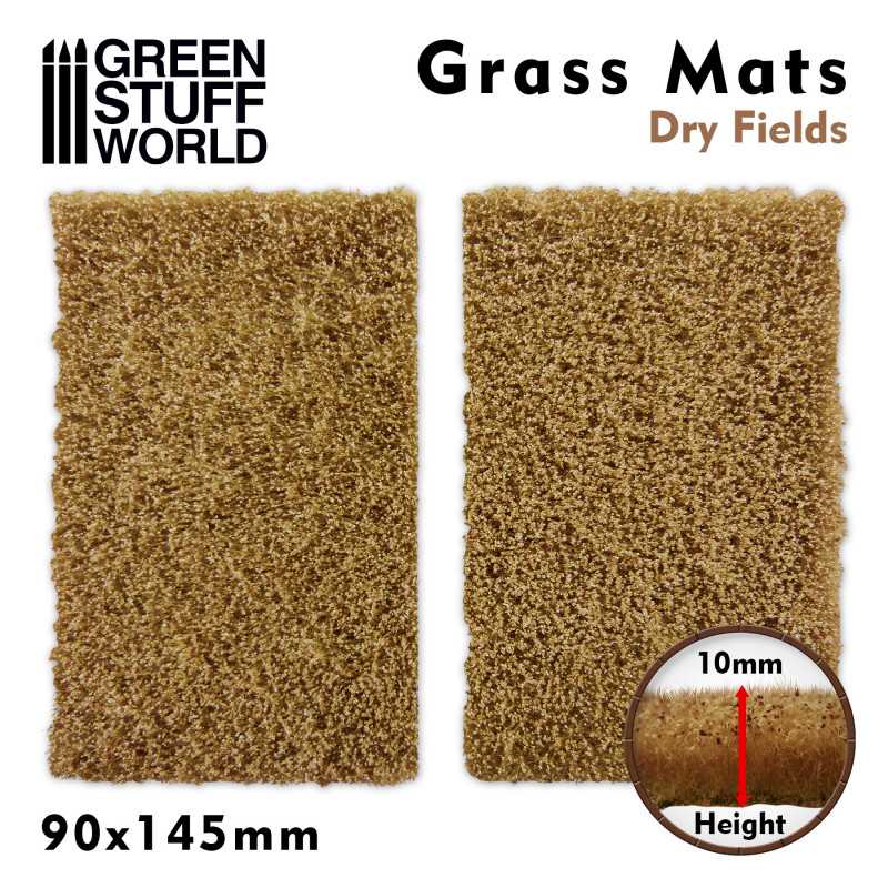 Grass Mat Cutouts - Dry Fields