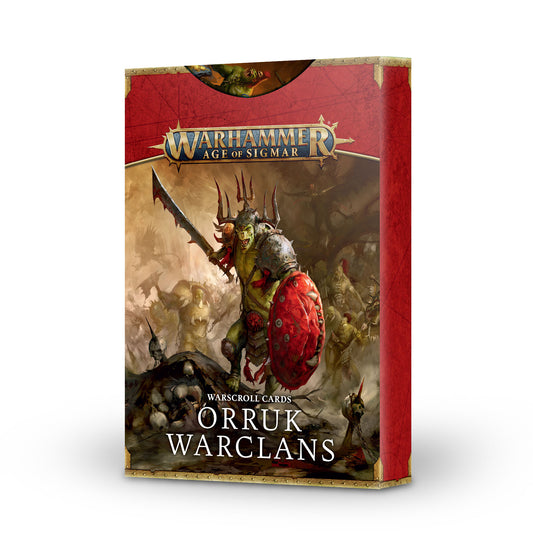 Κάρτες Warscroll: Orruk Warclans (Αγγλικά)