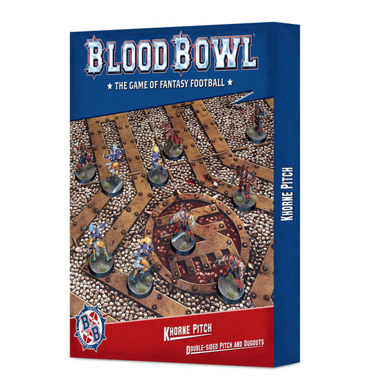 Blood Bowl Khorne Pitch &amp; Dugouts