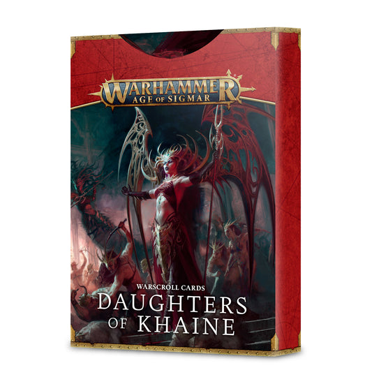 Warscroll Cards: Daughters Of Khaine (Αγγλικά)