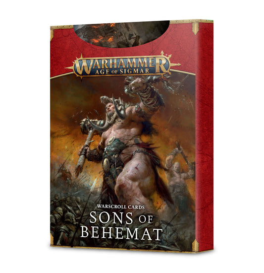 Warscroll Cards: Sons Of Behemat (Αγγλικά)