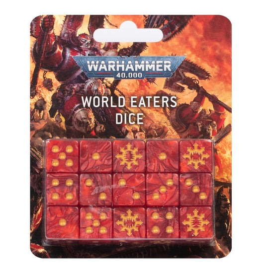 Warhammer 40.000: World Eaters Dice