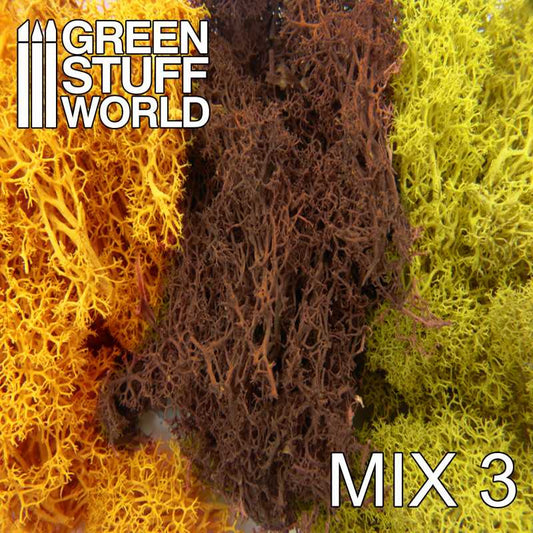 Μίγμα Island Moss - Yellow and Brown Mix