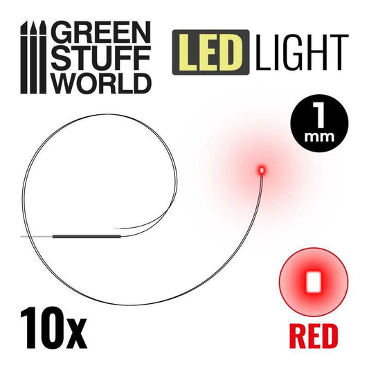 Κόκκινα φώτα LED - 1mm